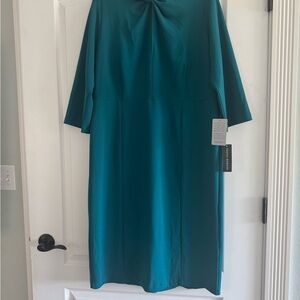 Nordstrom Blue Sheath Dress with Dolman Sleeves